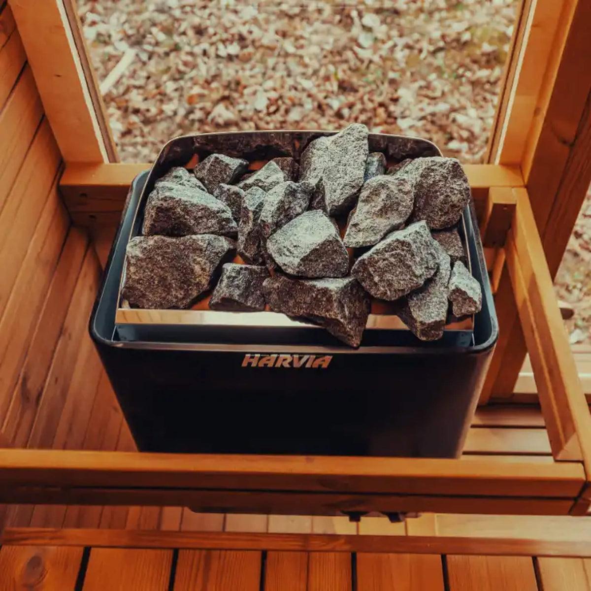 4-Person ThermoWood Cube Sauna