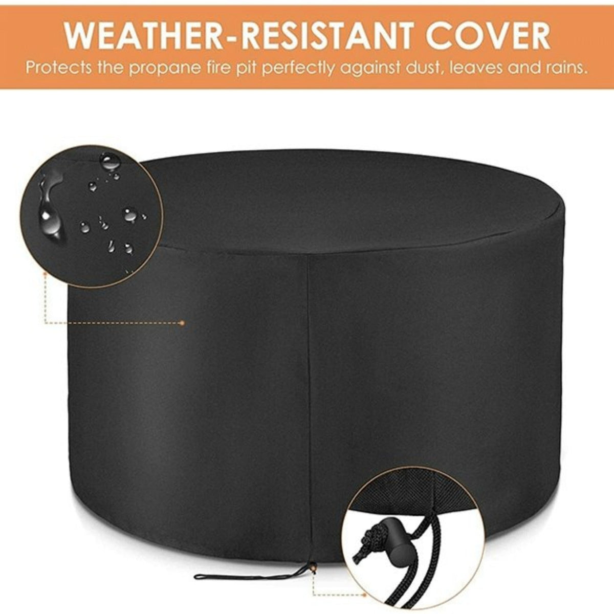42-Inch Propane Fire Pit Table