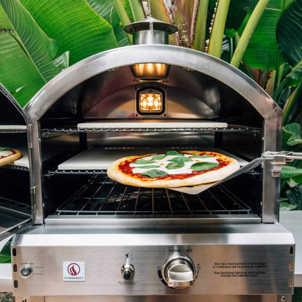 Summerset 60-Inch Outdoor Freestanding Gas Pizza Oven