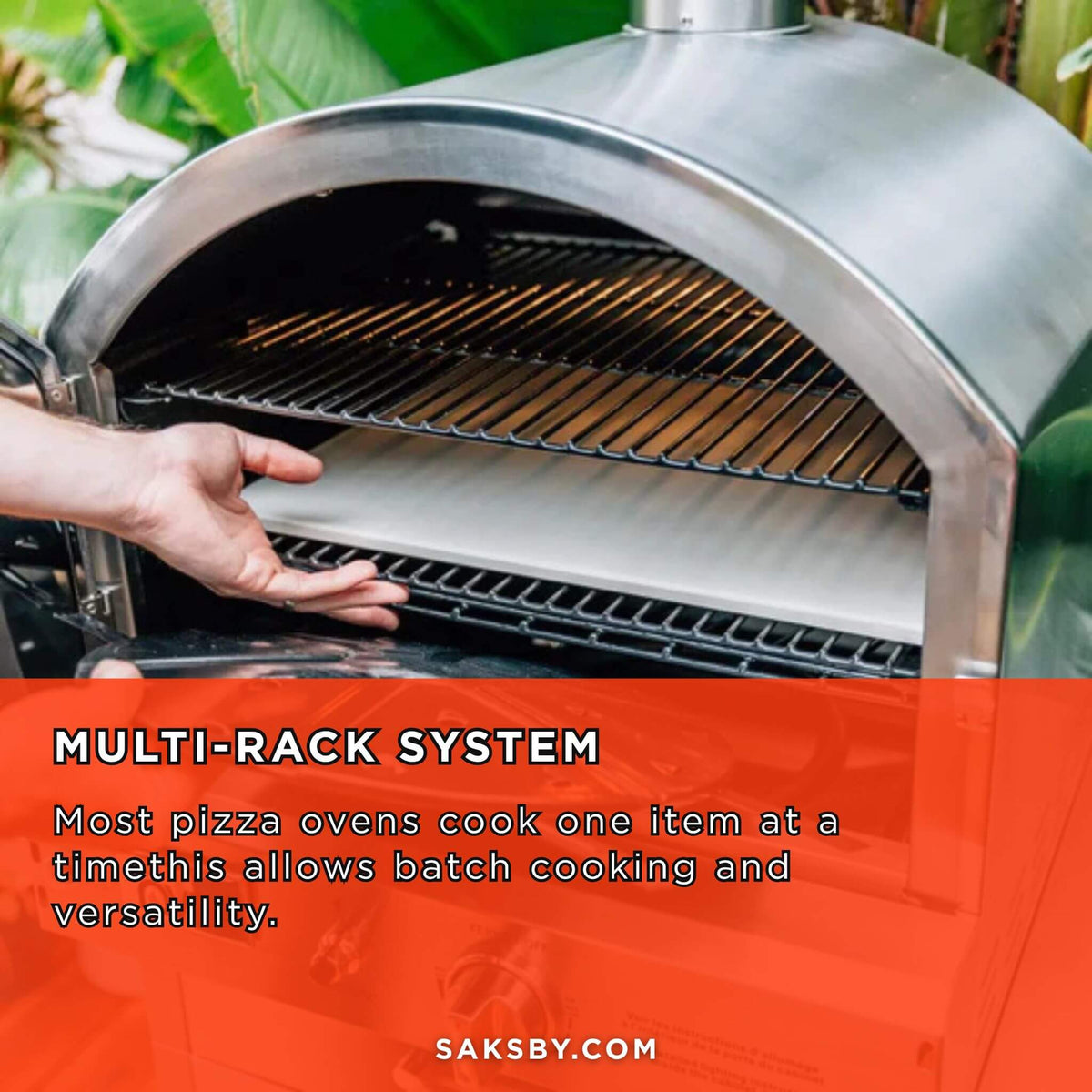 Summerset 60-Inch Outdoor Freestanding Gas Pizza Oven